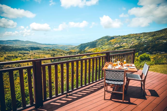 Chalets Chamarel, General view