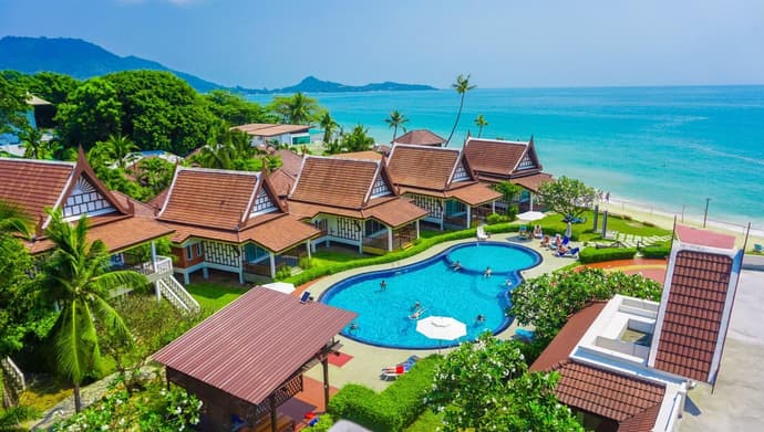 Aura Samui Best Beach Hotel, General view