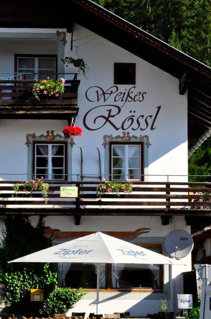 "0" Sterne Hotel Weisses Rössl in Leutasch/Tirol, 