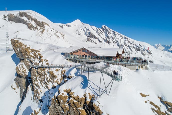 Berggasthaus First - Only Accessible by Cable Car, 