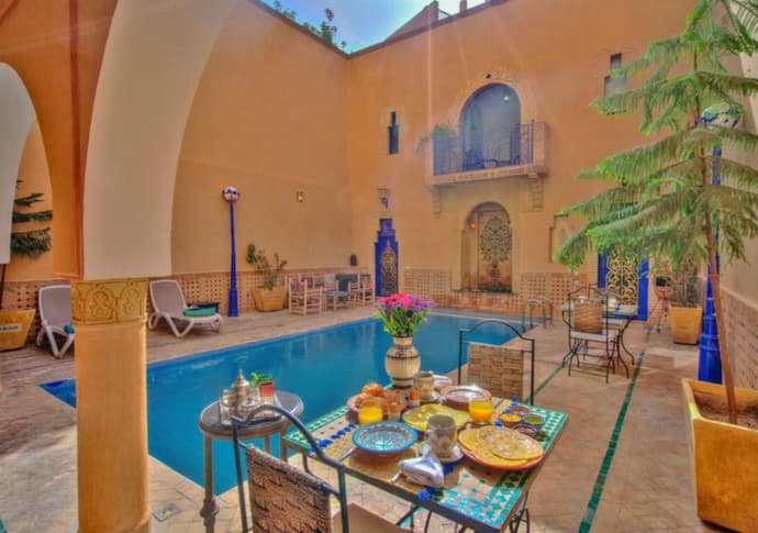Riad la villa bleue & SPA, 