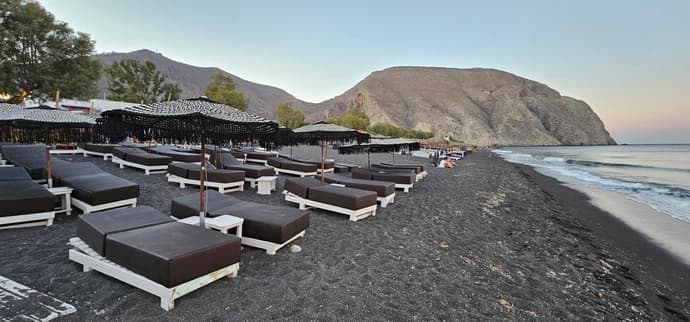 Pleasure Black Beach Perissa Santorini, 