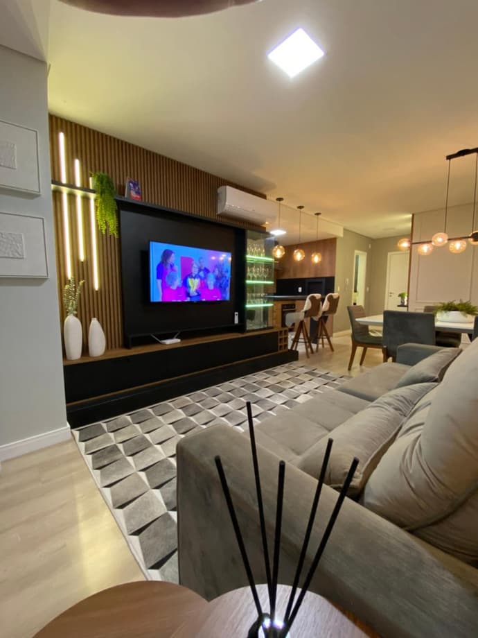 Apartamento locação de temporada Luxo Gramado no Centro!, 