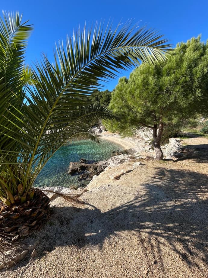 Trogir Čiovo nice studio apartment near the sea, 