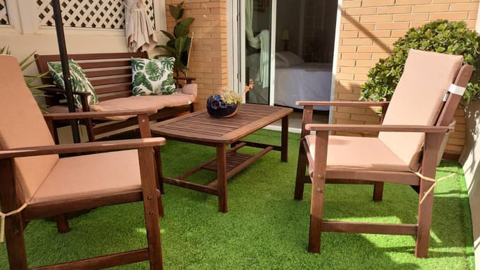 Suite privada con terraza chill out, 