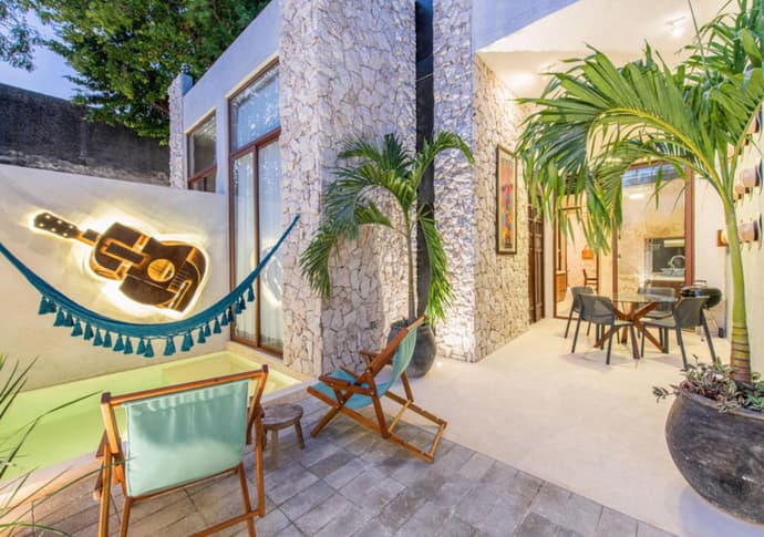 FREE PRIVATE PARKING Casa Bolero en Santa Lucía Centro Mérida, 