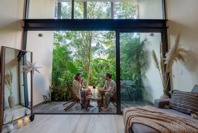 Boho Jungle Loft - Mistiq Temple 2 1BR with Tulum Vibes, 