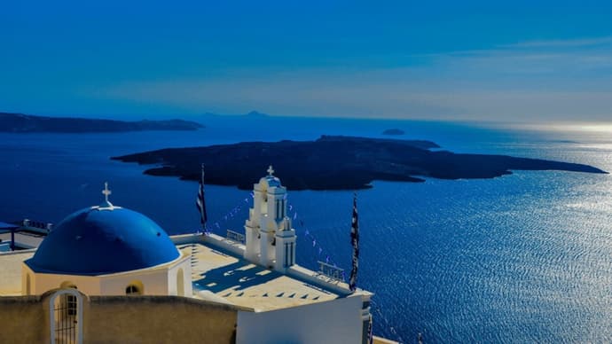 Combiné Santorin Naxos Mykonos en 3*