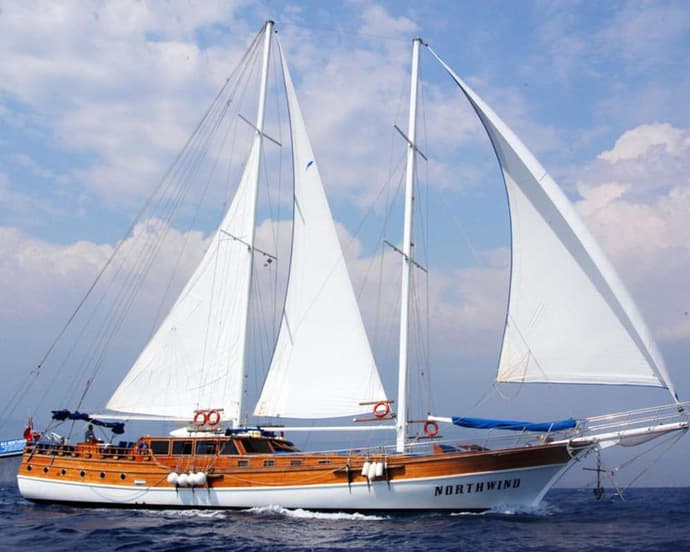 Blaue Reise Deluxe: Fethiye - Gocek Kreuzfahrt