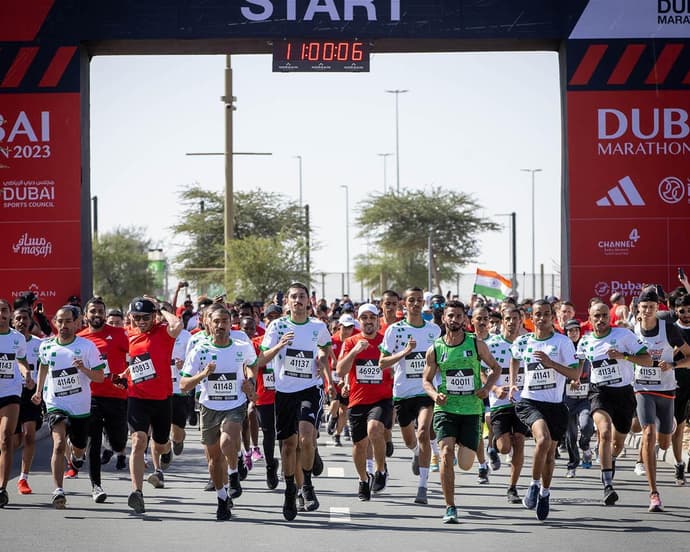 DUBAI MARATHON 2024