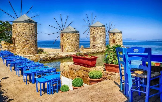 Türkiye with Greek Beaches of Chios