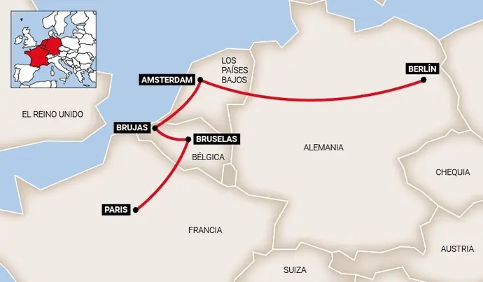 Berlín, Países Bajos y París - 11 Días
