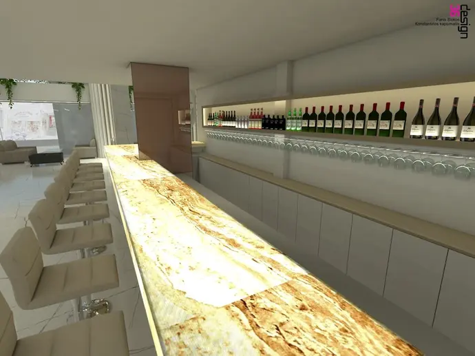 International Atene hotel, Lobby