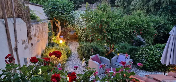 Monica appartamento con giardino al Ponte Vecchio, 