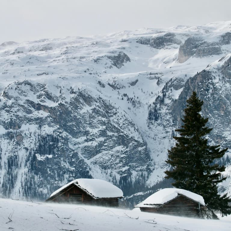 Beeld - Wintersport: Val Gardena, Dolomieten