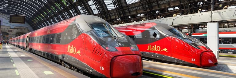 Italy by train