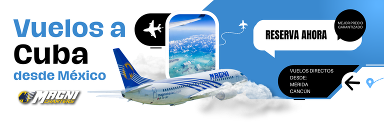 Image - Flights to CUBA with MAGNICHARTERS