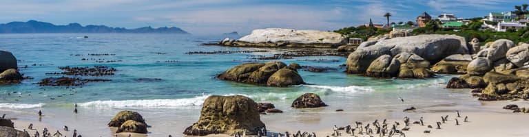 Boulders Beach, Dél-afrikai Köztársaság 