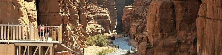 Wadi al Mujib, Jordanie