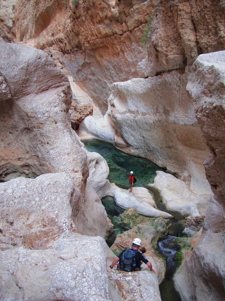 Image - Canyoning  in Wadi Taab