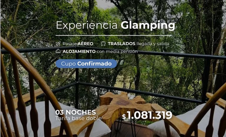 Imagen - Experiencia Glamping