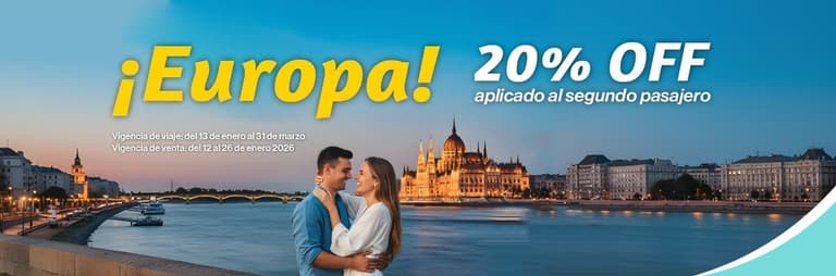Imagen - 20% off segundo pasajero