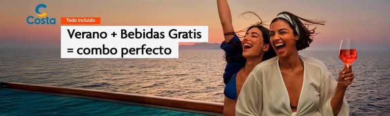 Imagen - Oferta de bebidas incluidas en Costa Cruceros