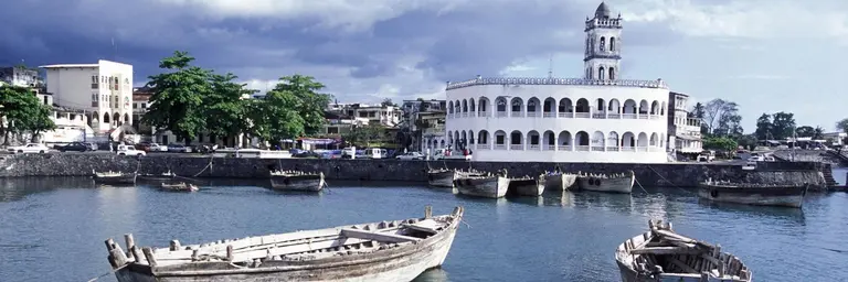 The mosque in the city of Moroni