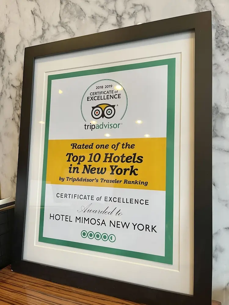 Disfruta la magia de Nueva York Viaje de 6 días Alojamiento