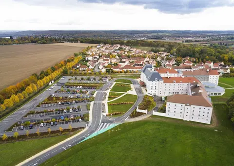 Hotel B&B perto da Disneyland Paris, Frente da propriedade