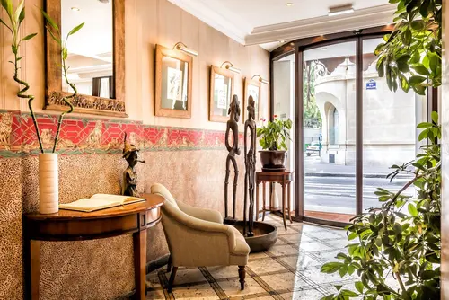 Villa Montparnasse, Entrada interna